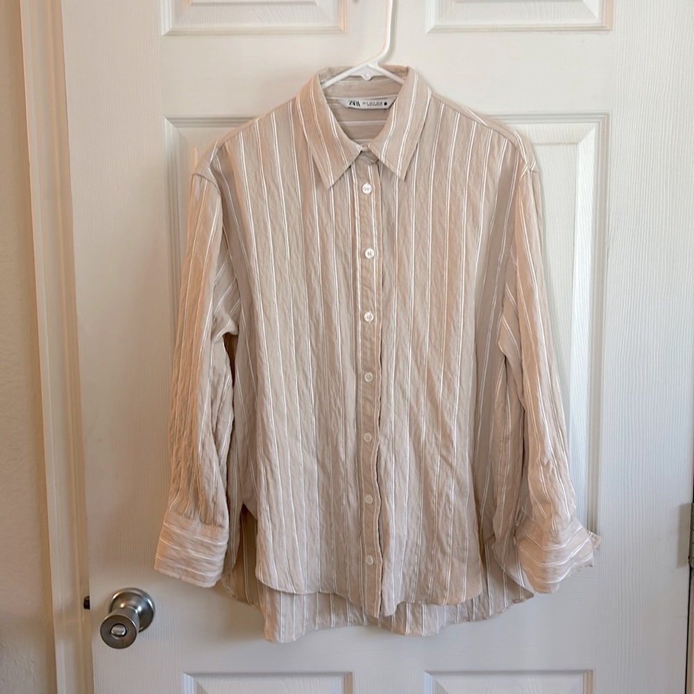 Zara striped shirt
